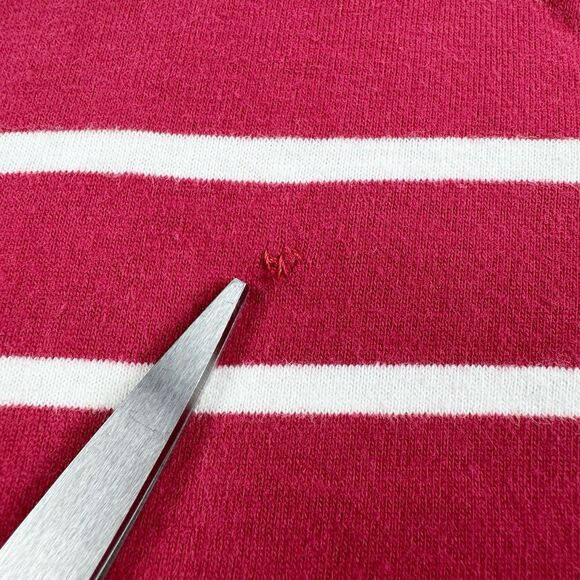 Pumpkin Patch Henley Hoodie Boys Size 3 Red White Striped Hooded T-Shirt Rock - Picture 7 of 12